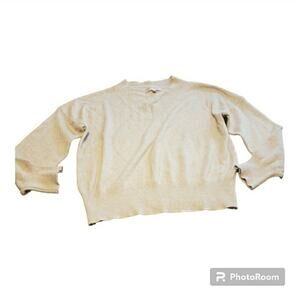Philosophy Republic Clothing XL Women Biege Pullover Sweater